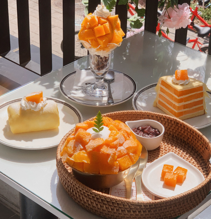 제주애플망고빙수