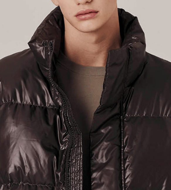 유광 패딩 사진