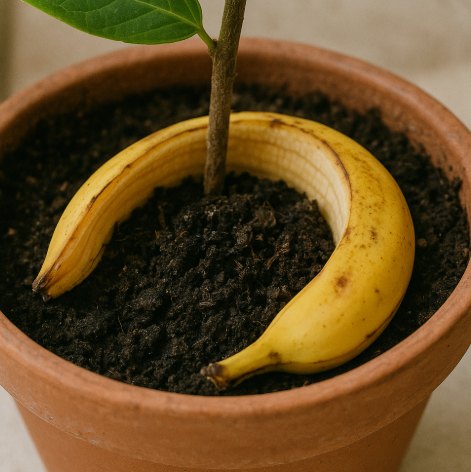 바나나 껍질의 재활용