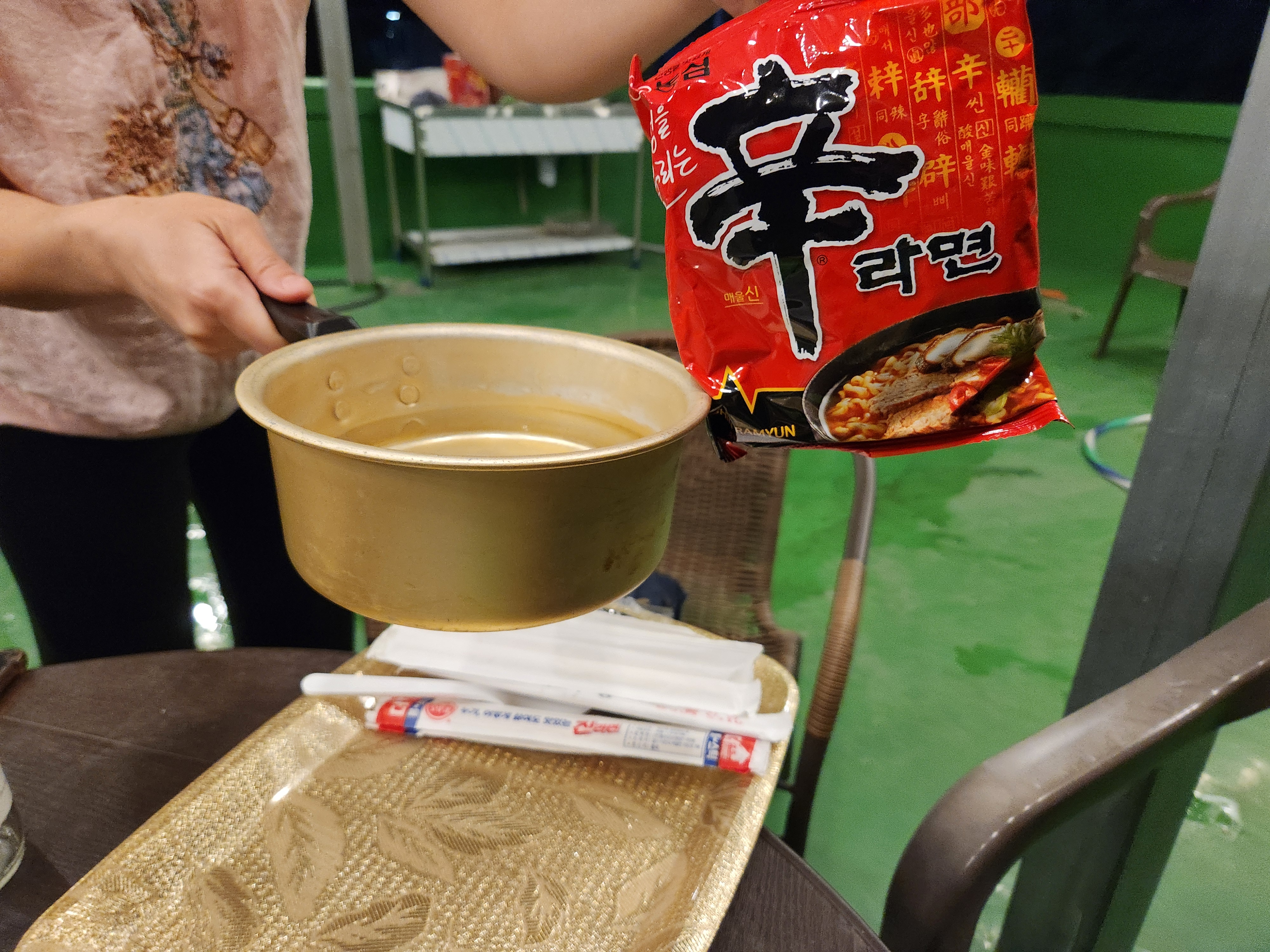 옥상일상 - 라면1