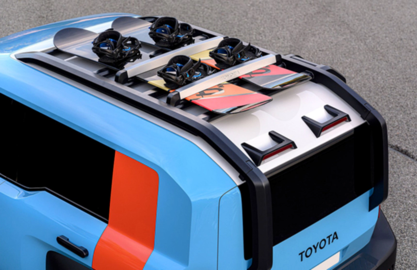 도요타 컴팩트 크루저 EV 루프