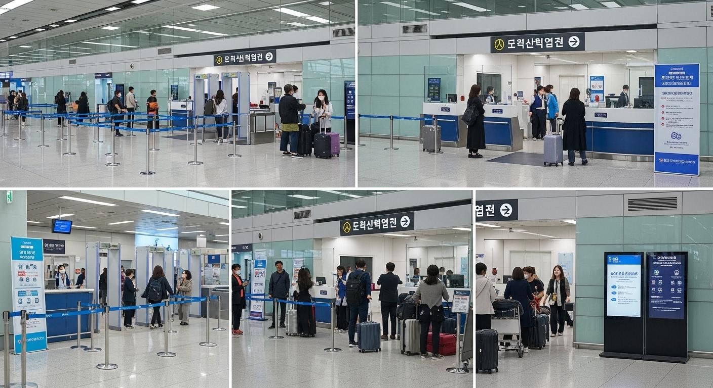 인천공항 출국 수속 소요시간