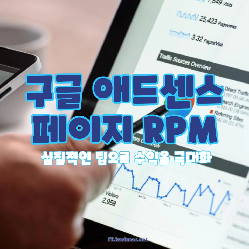 구글 애드센스 페이지 RPM