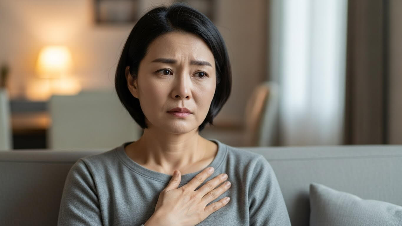 심장이 두근거리는 증상 사진 1