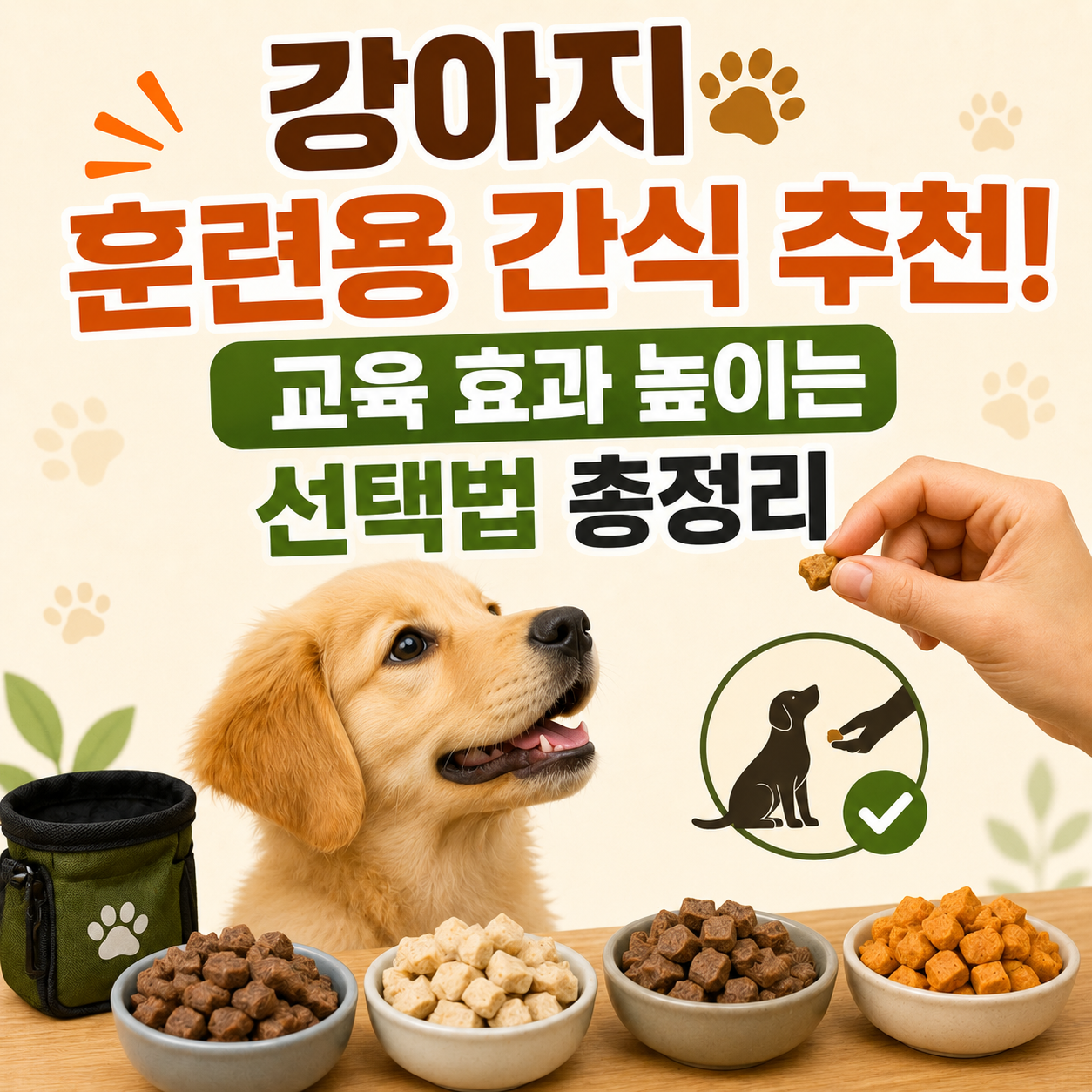 훈련용 간식 추천