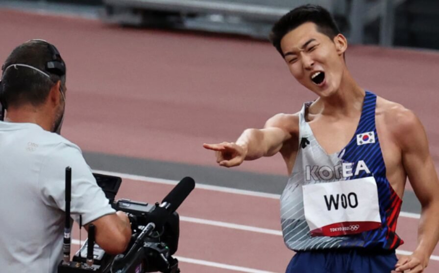 파리올림픽 높이뛰기 우상혁 선수 도쿄올림픽 