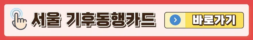서울 기후동행카드