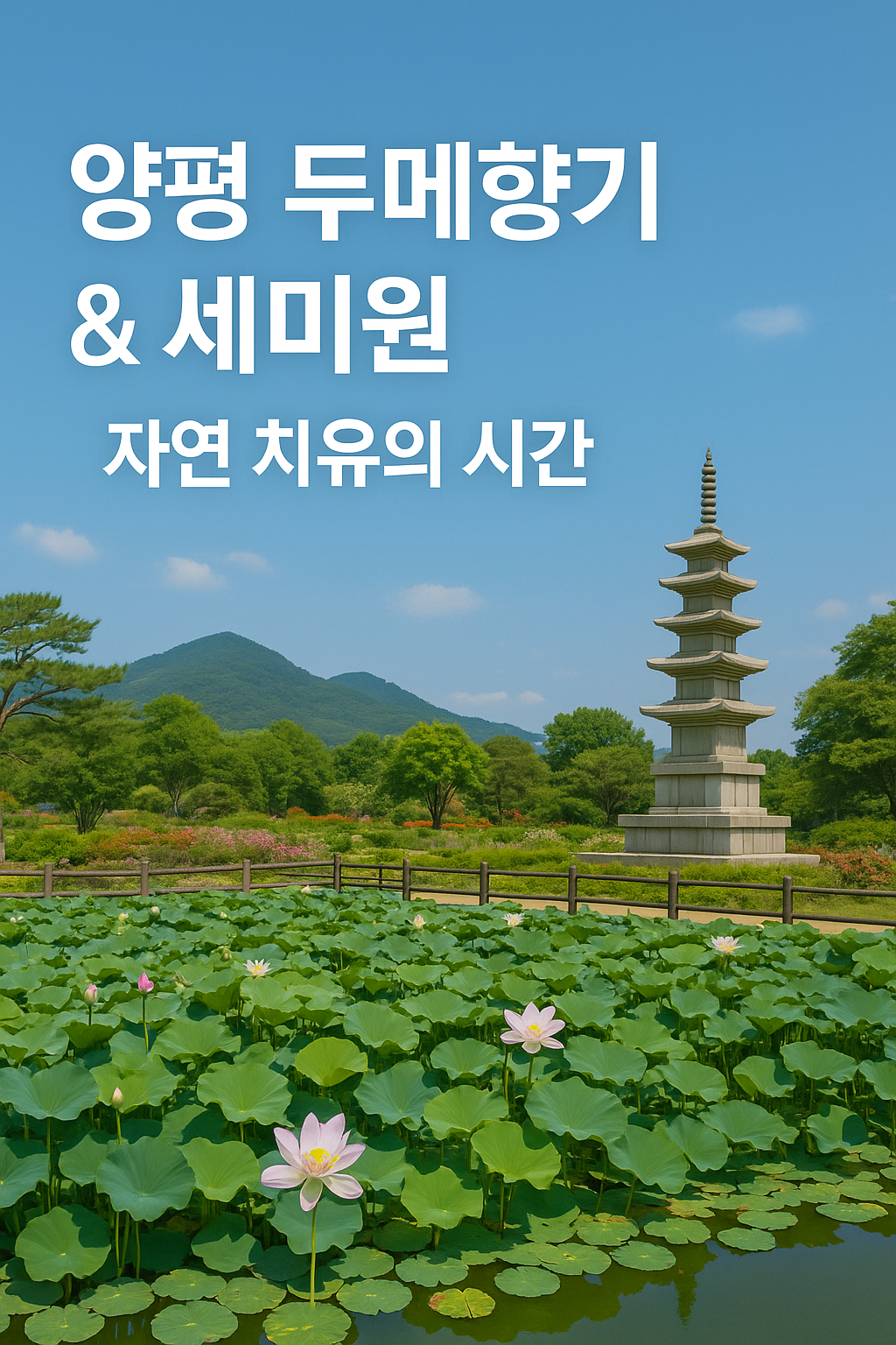 서울 근교 경기도 여름휴가지 추천🔥 감성+힐링+인생샷까지 완벽정리!