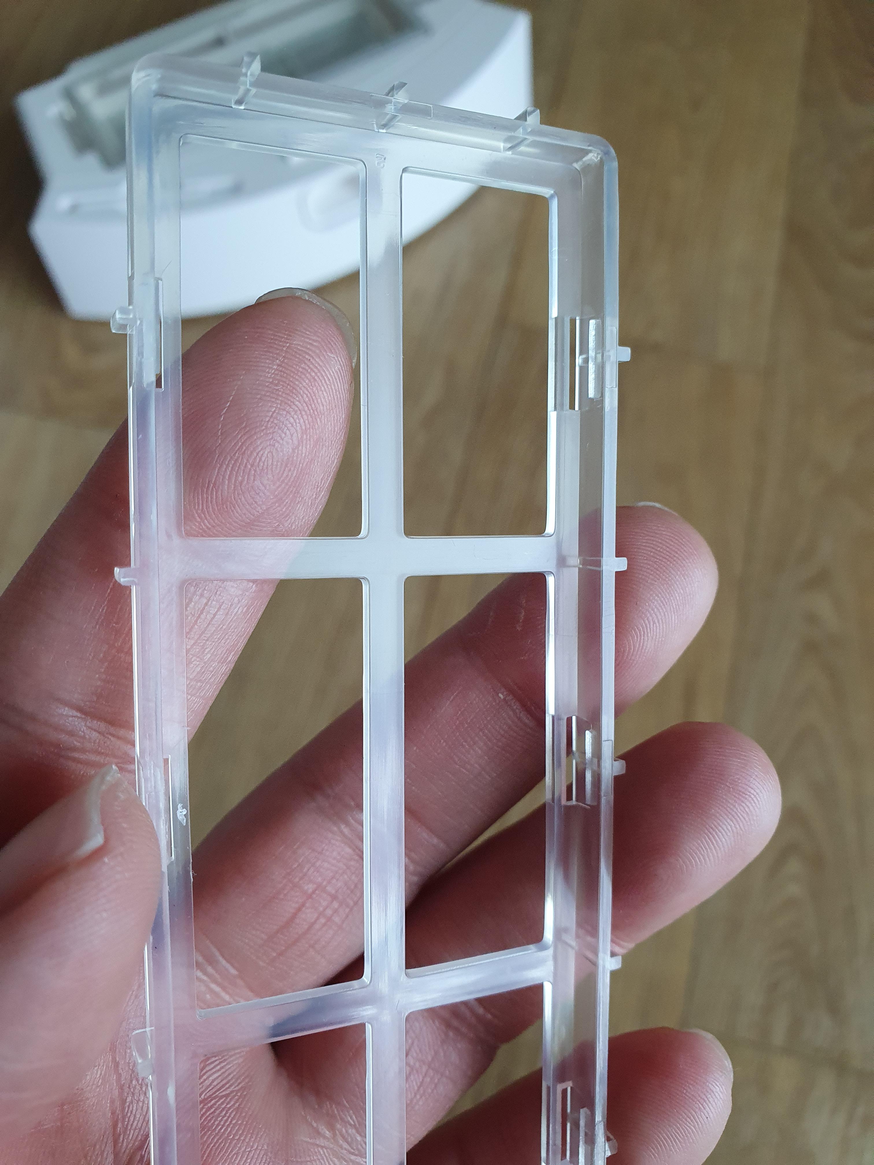 레노버 로봇청소기 T1S PRO 정품 헤파 필터 케이스 접사