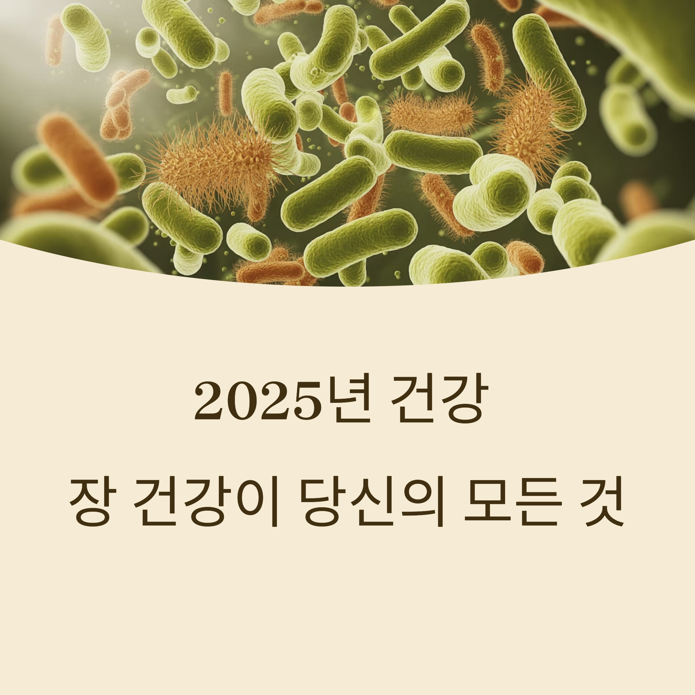 장 건강이 바꾸는 미래 라이프