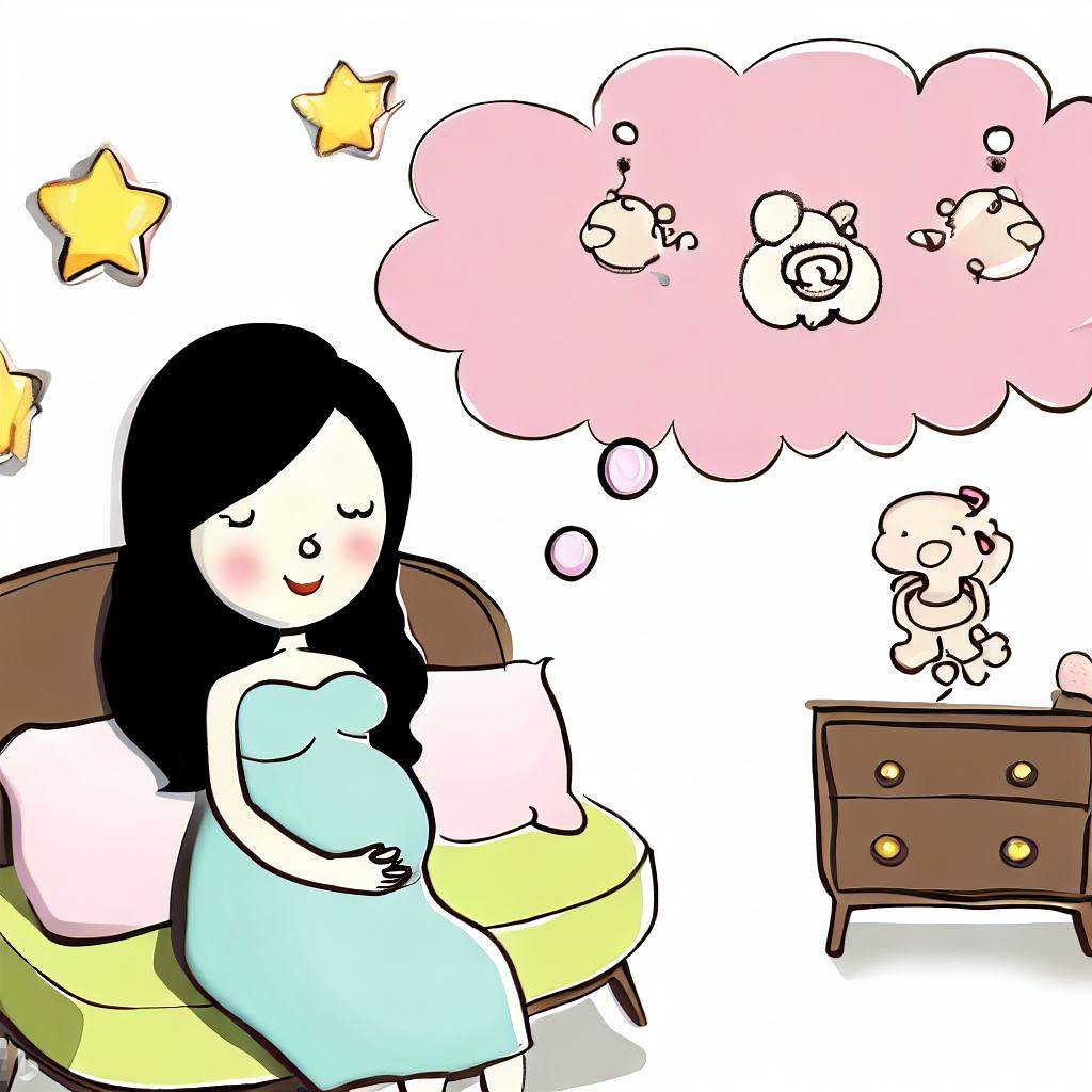 너무 예쁜 꿈 임산부