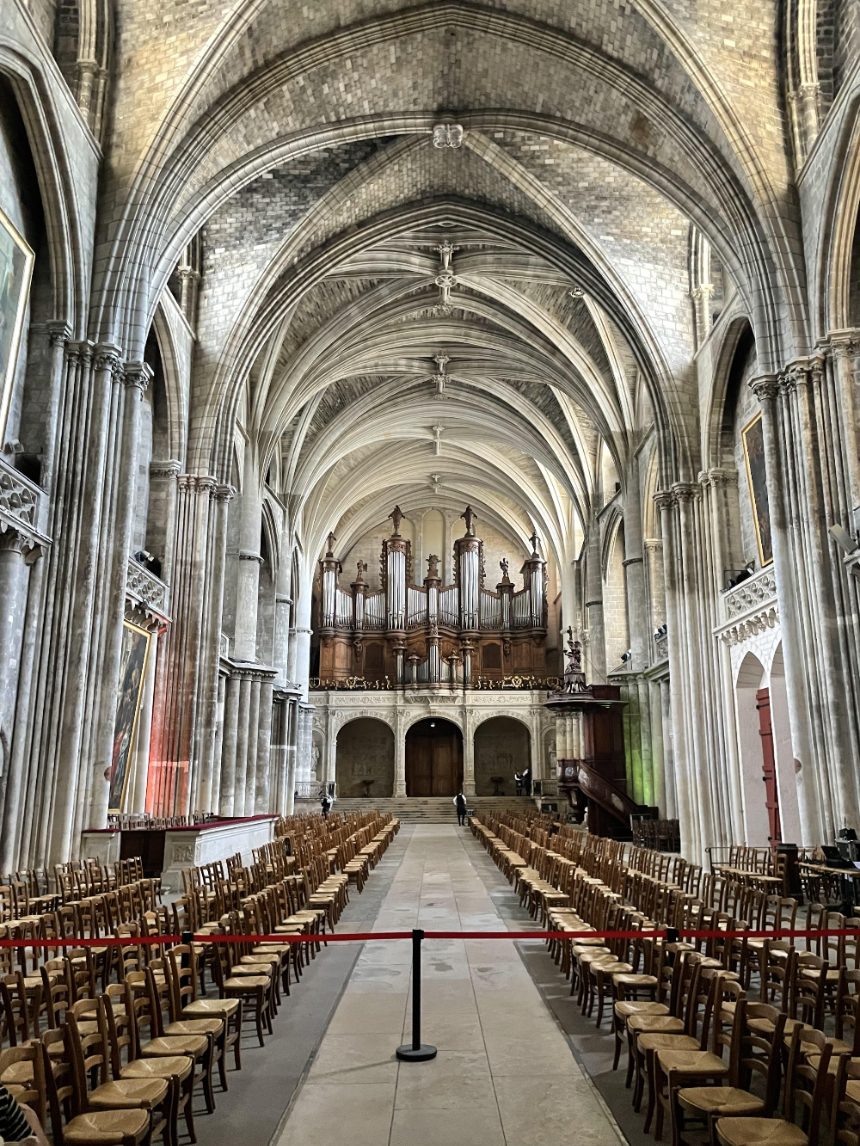 보르도 시가지-보르도 대성당 예배보는 곳