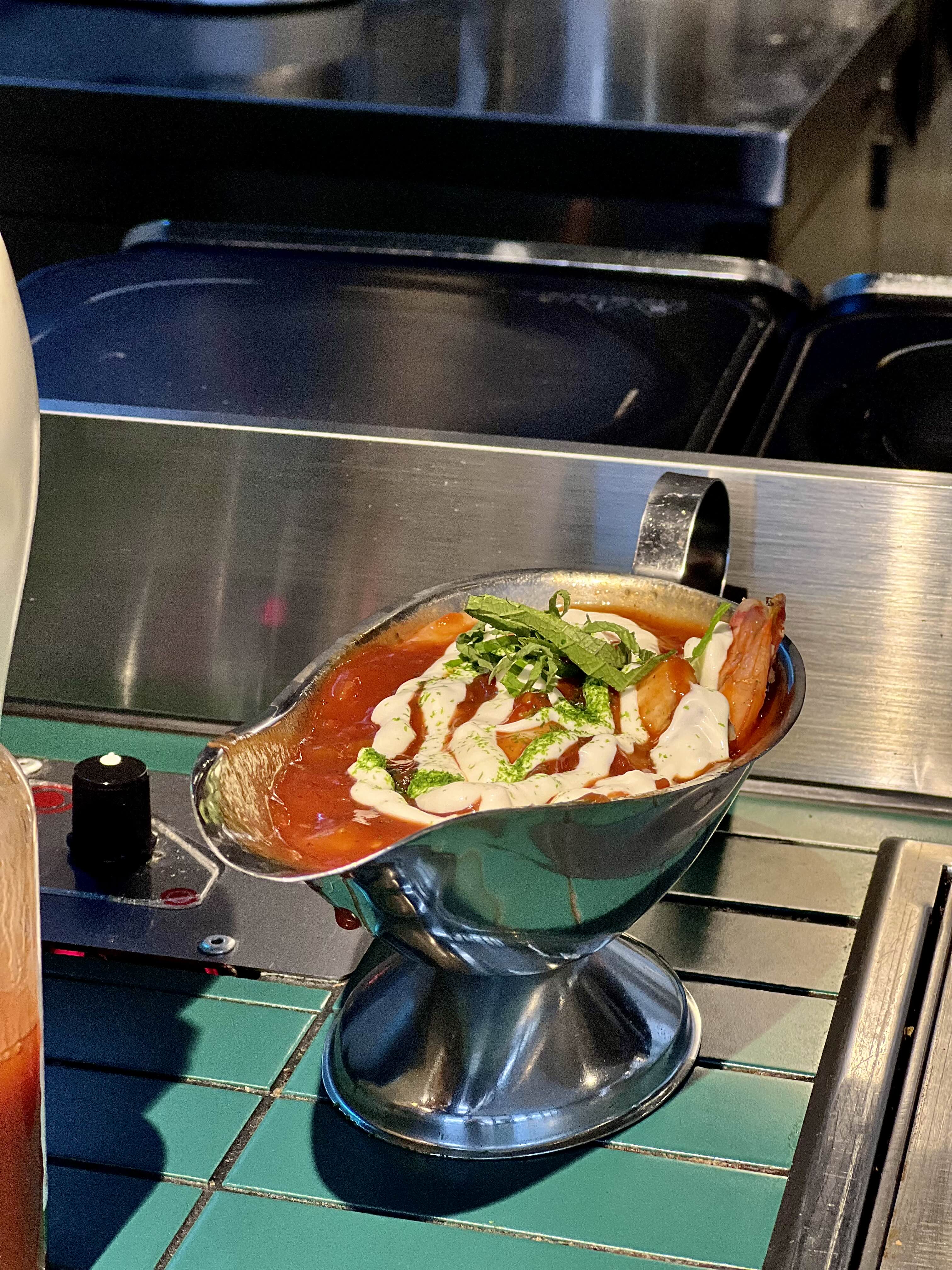 우와 연남동 토마토 소스 오코노미야끼