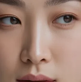 쌍꺼풀 수술 이미지 - 쌍꺼풀 수술을 한 사람