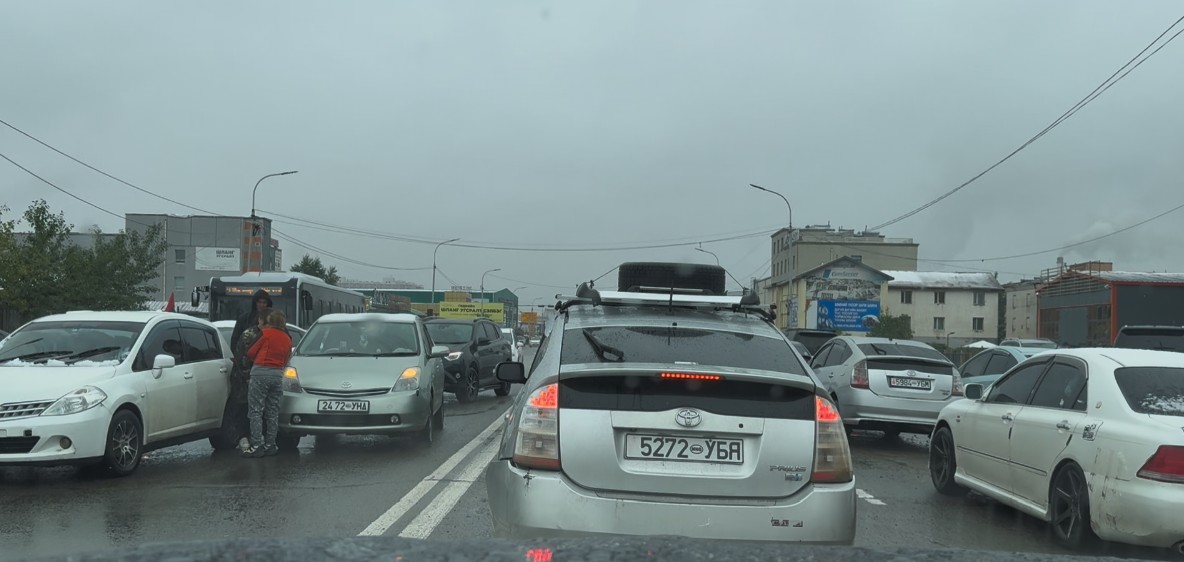 울란바토르 교통 체증