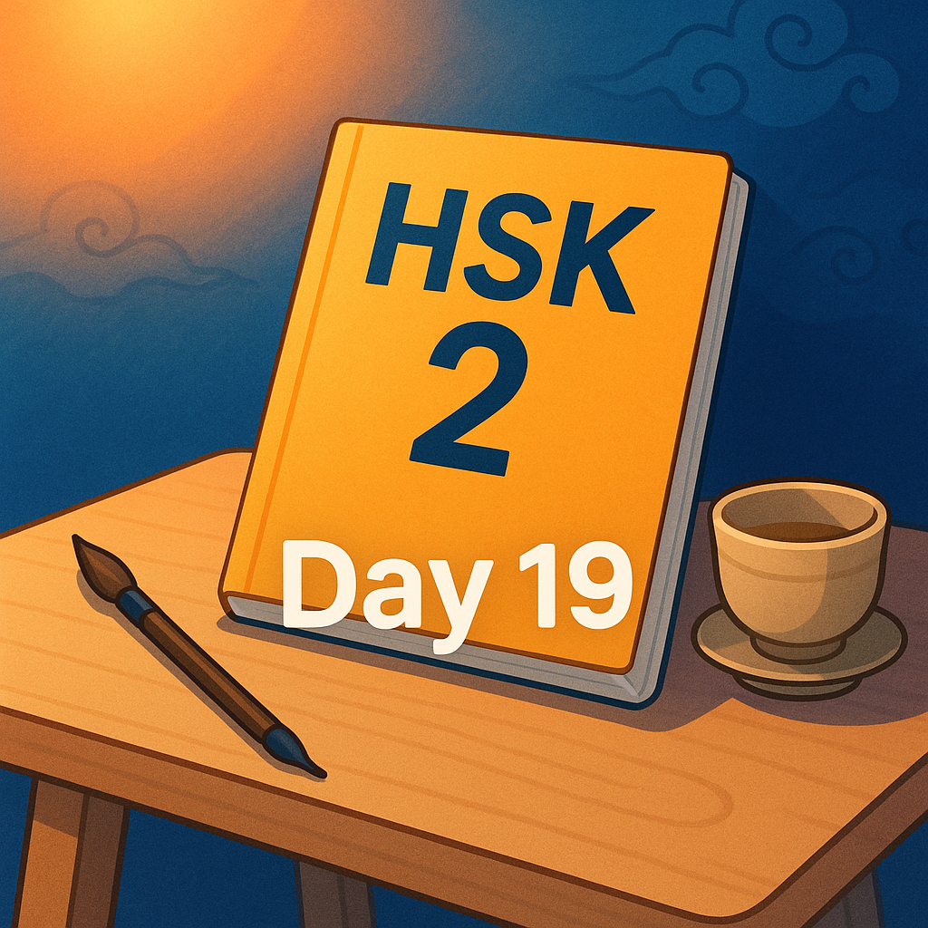 HSK 2급 단어 공부