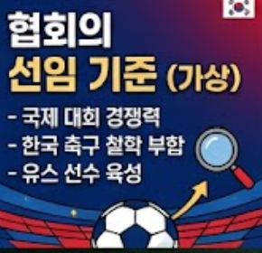 차기 축구 한국대표팀 감독 