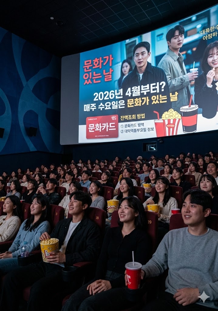 극장에서 영화보는 사람들