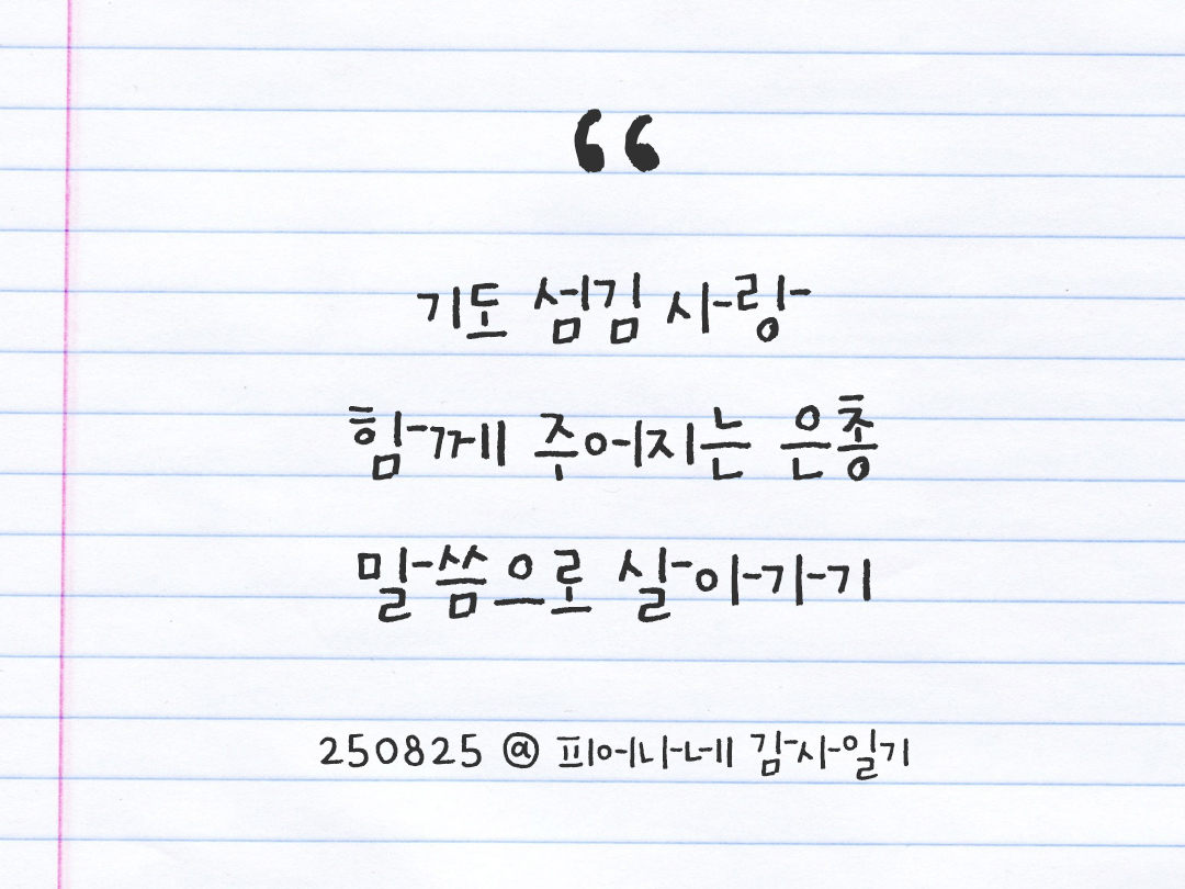 25년 8월 25일 오늘 내 마음 기록하기 감사노트, 감사를 통해 발견한 행복, 오늘 감사한 순간들 by 피어나네 감사일기