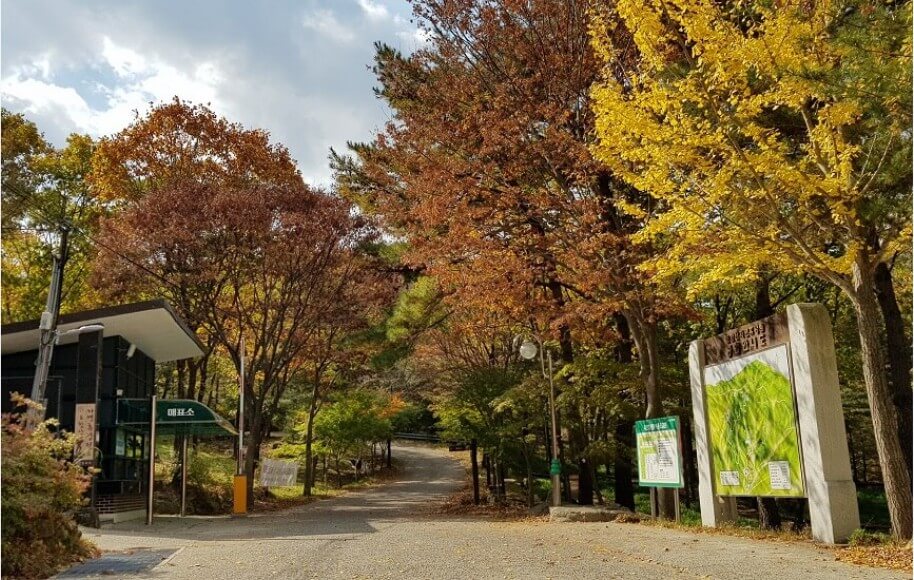 토함산자연휴양림 입구사진