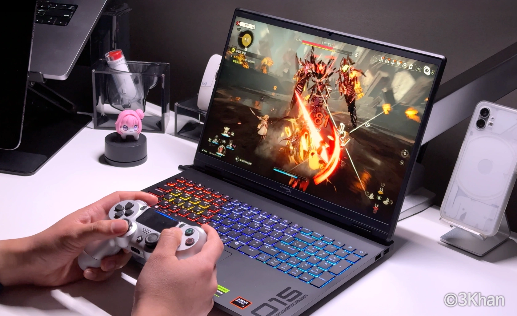 HP HyperX OMEN 15 가성비 게이밍 노트북 전체 사용 인트로 이미지