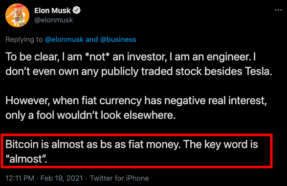 엘론 머스크 트윗