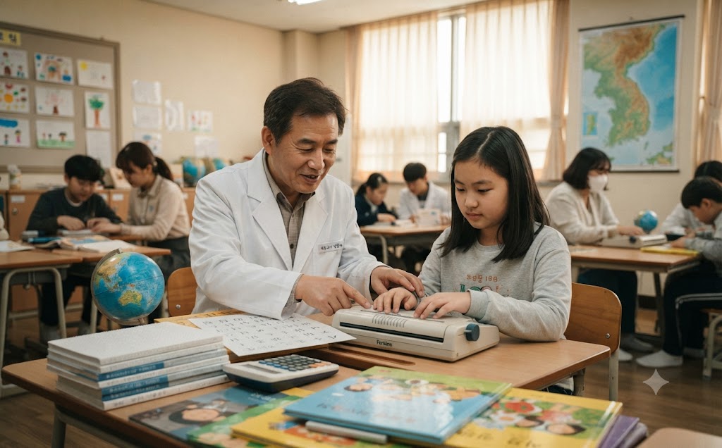 시각장애인 특수교육 교사
