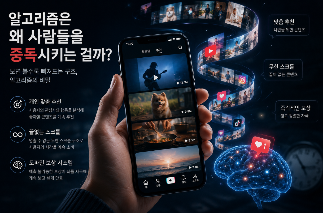알고리즘은 왜 사람들을 중독시키는 걸까