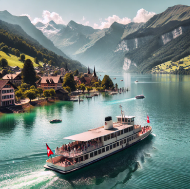 인터라켄 호수 여행 사진