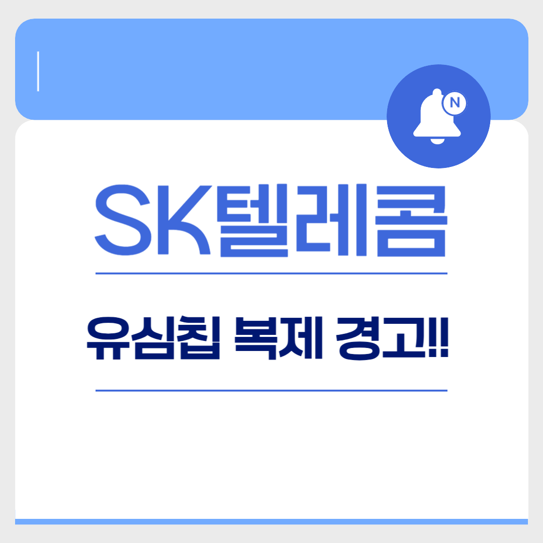 SK텔레콤 유심 정보 유출, 무상 교체 방법과 피해 예방 가이드