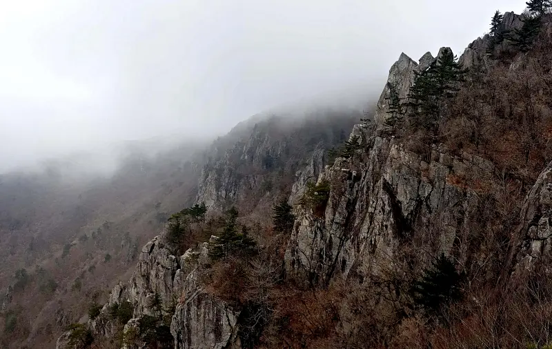 울산 영축산과 신불산
