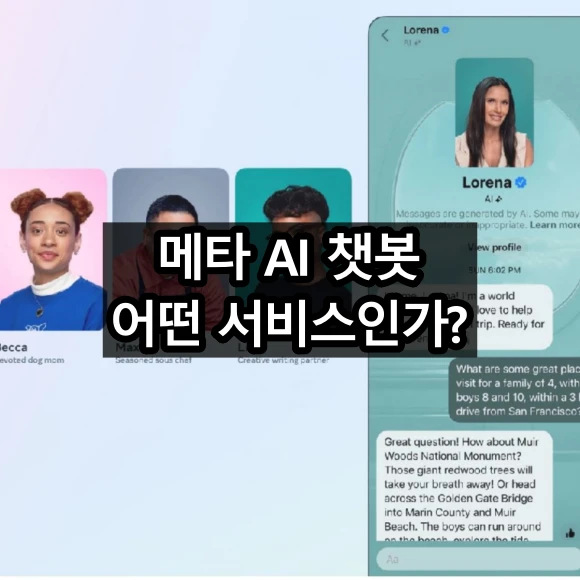 메타 AI 챗봇 어떤 서비스인가?