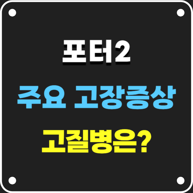 포터2고질병
