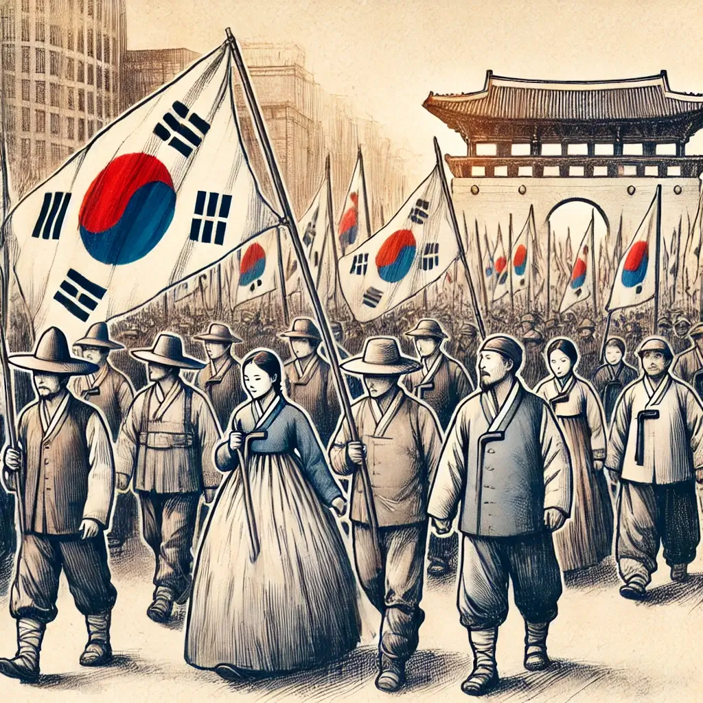 삼일절 기념 3.1 운동 독립선언문