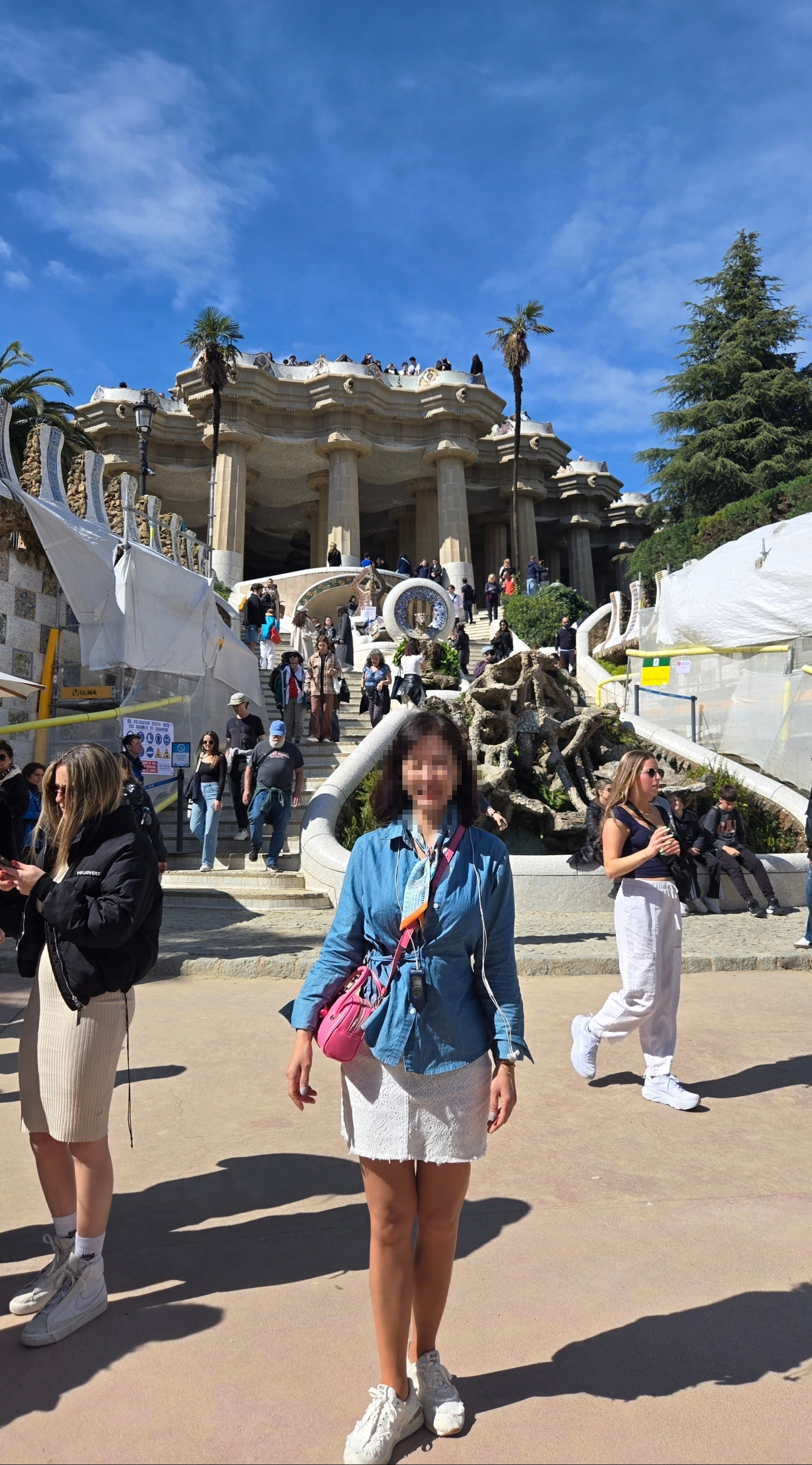 구엘공원 - 도마뱀 분수 앞