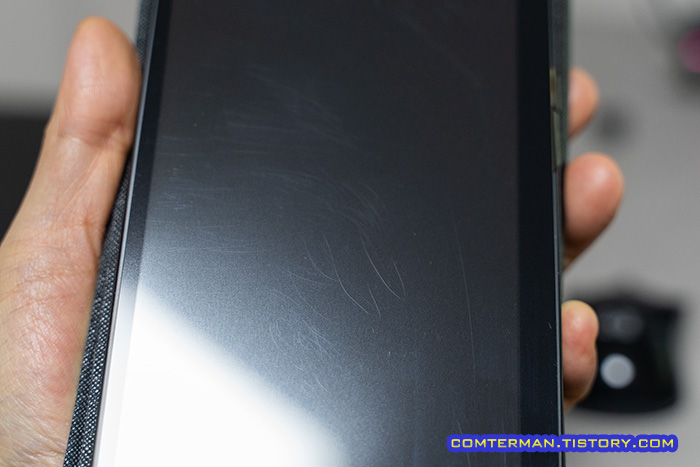 7인치 HDMI 터치스크린 화면 스크래치