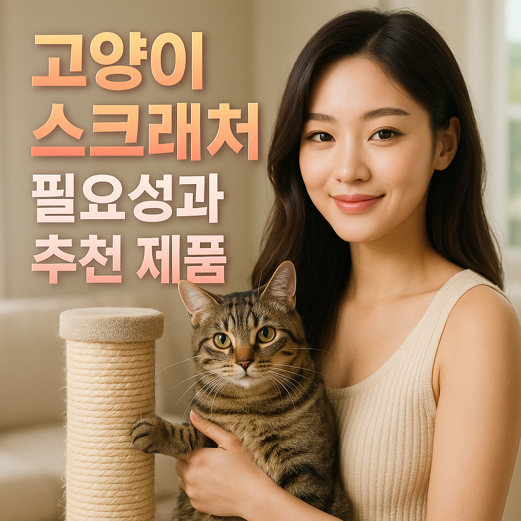 고양이 스크래처 필요성과 추천 제품 가이드