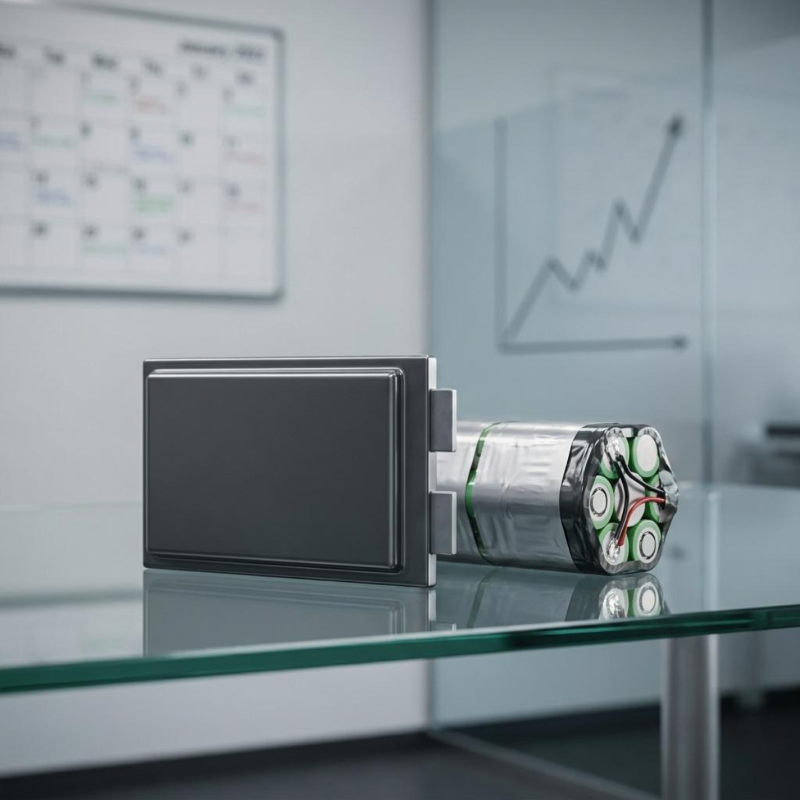 2027년 전고체 배터리와 리튬이온 배터리 비교 인포그래픽