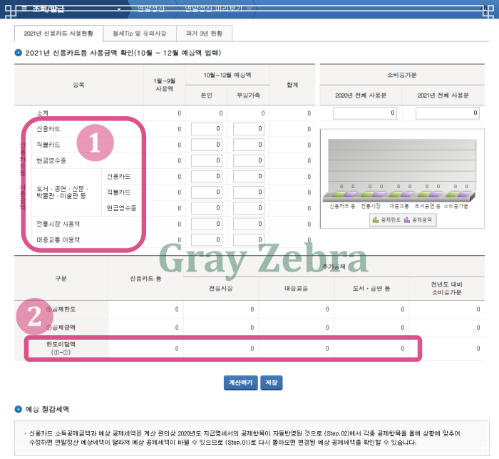 연말정산 카드정산