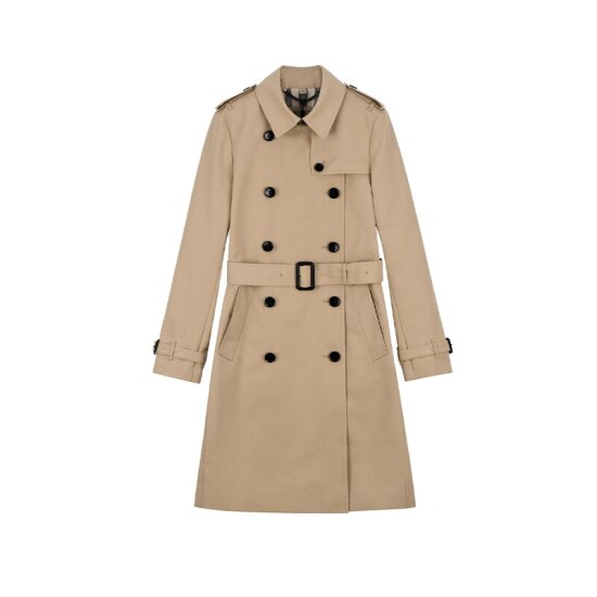  2024 봄 패션 트렌치 코드 추천 BEST 5 - 버버리 하본 롱 트렌치 코트 베이지