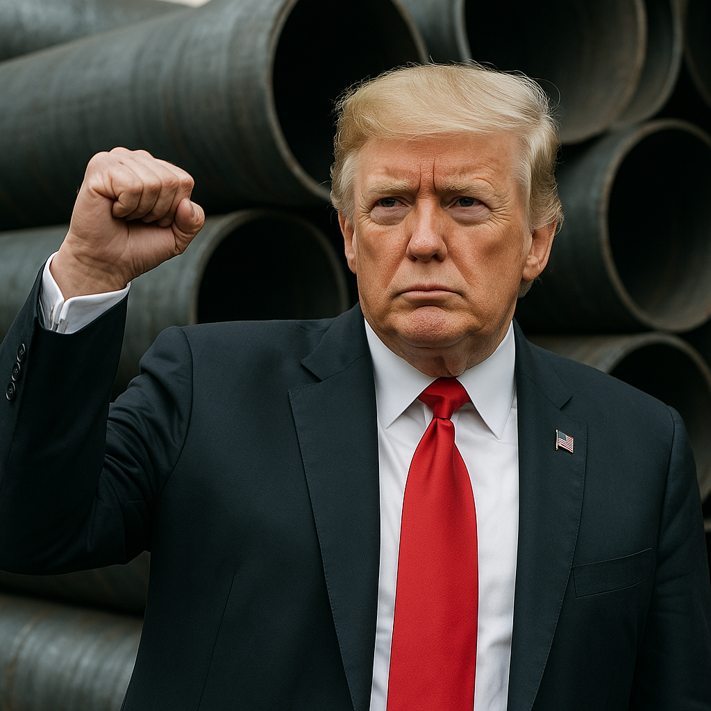트럼프, 철강 관세 대폭 인상 썸네일