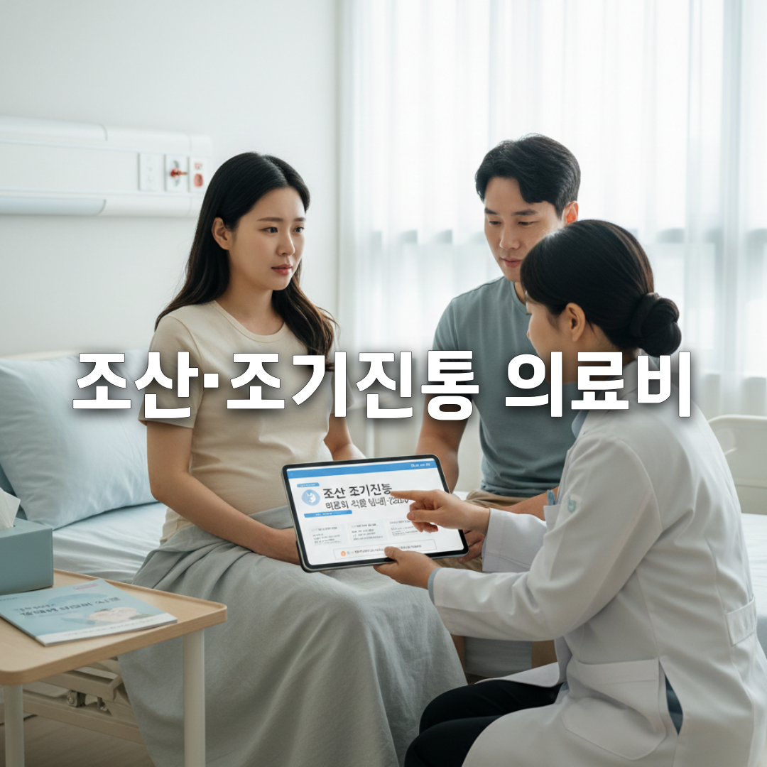 조산·조기진통 진단받으면 의료비 지원 가능할까 2026 기준