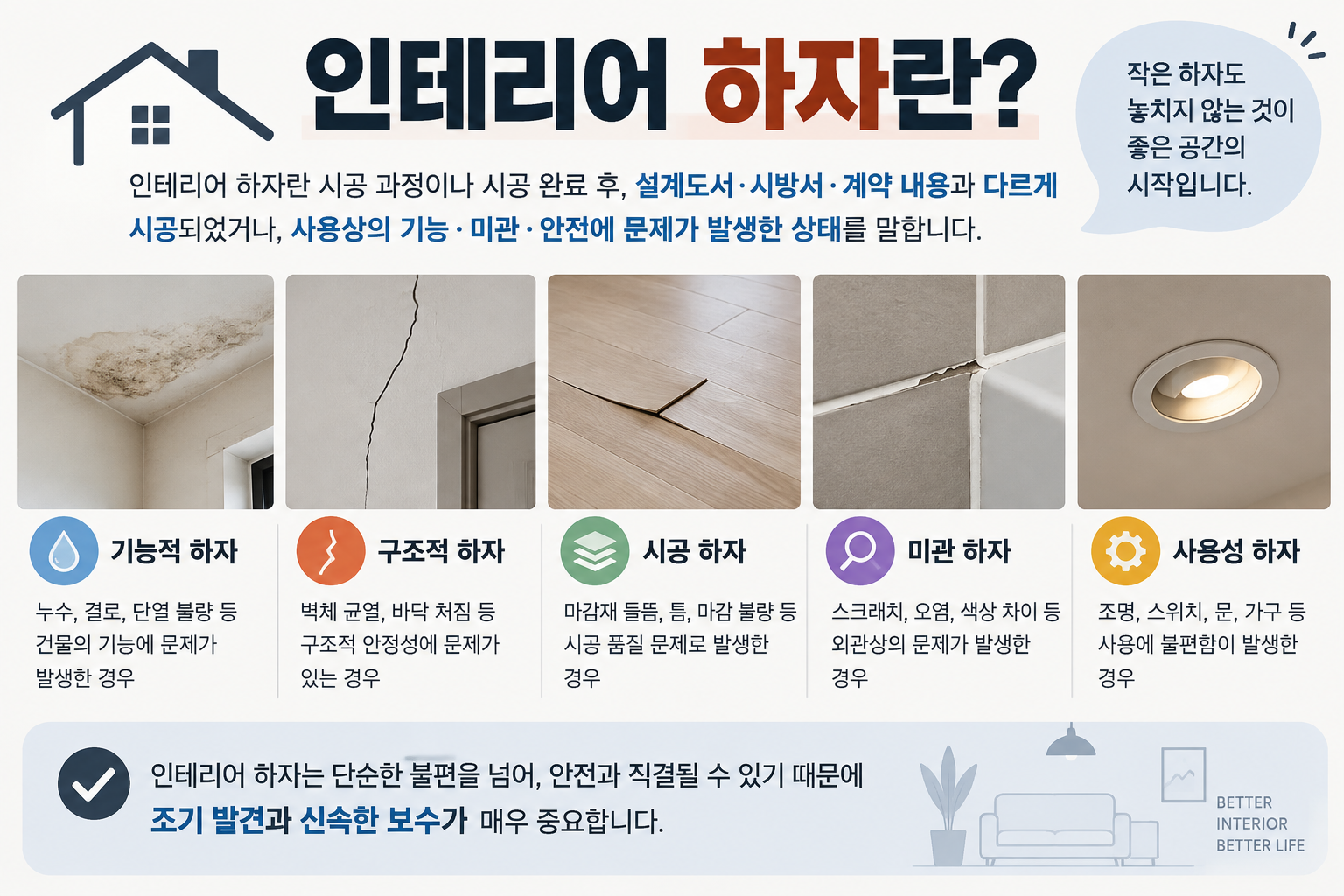 인테리어 하자란