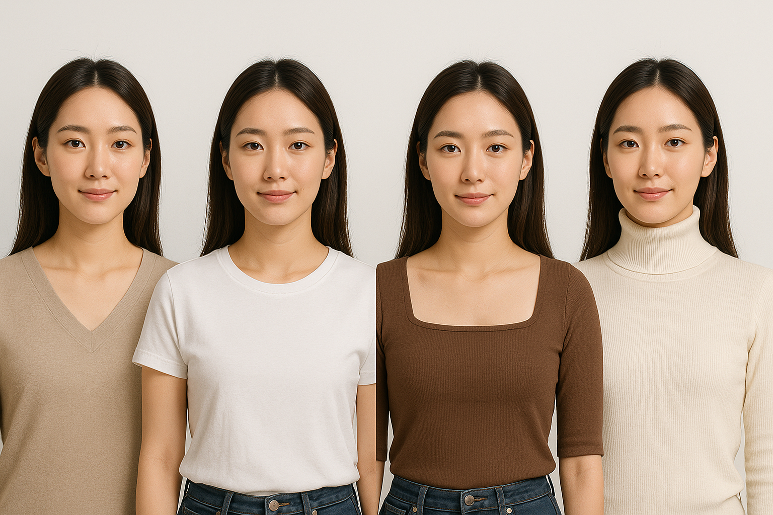 여러 상의 디자인 관련 사진