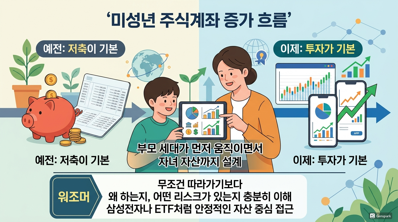 미성년 주식계좌 증가 흐름