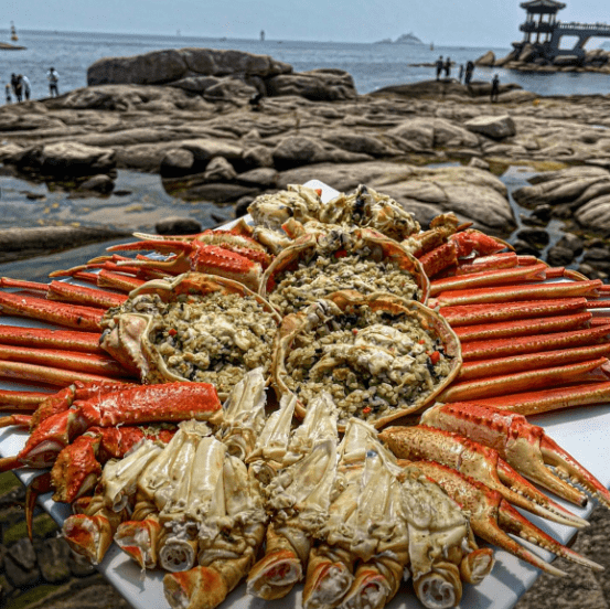 동명동 맛집 &quot;동명항대게마을&quot; 음식