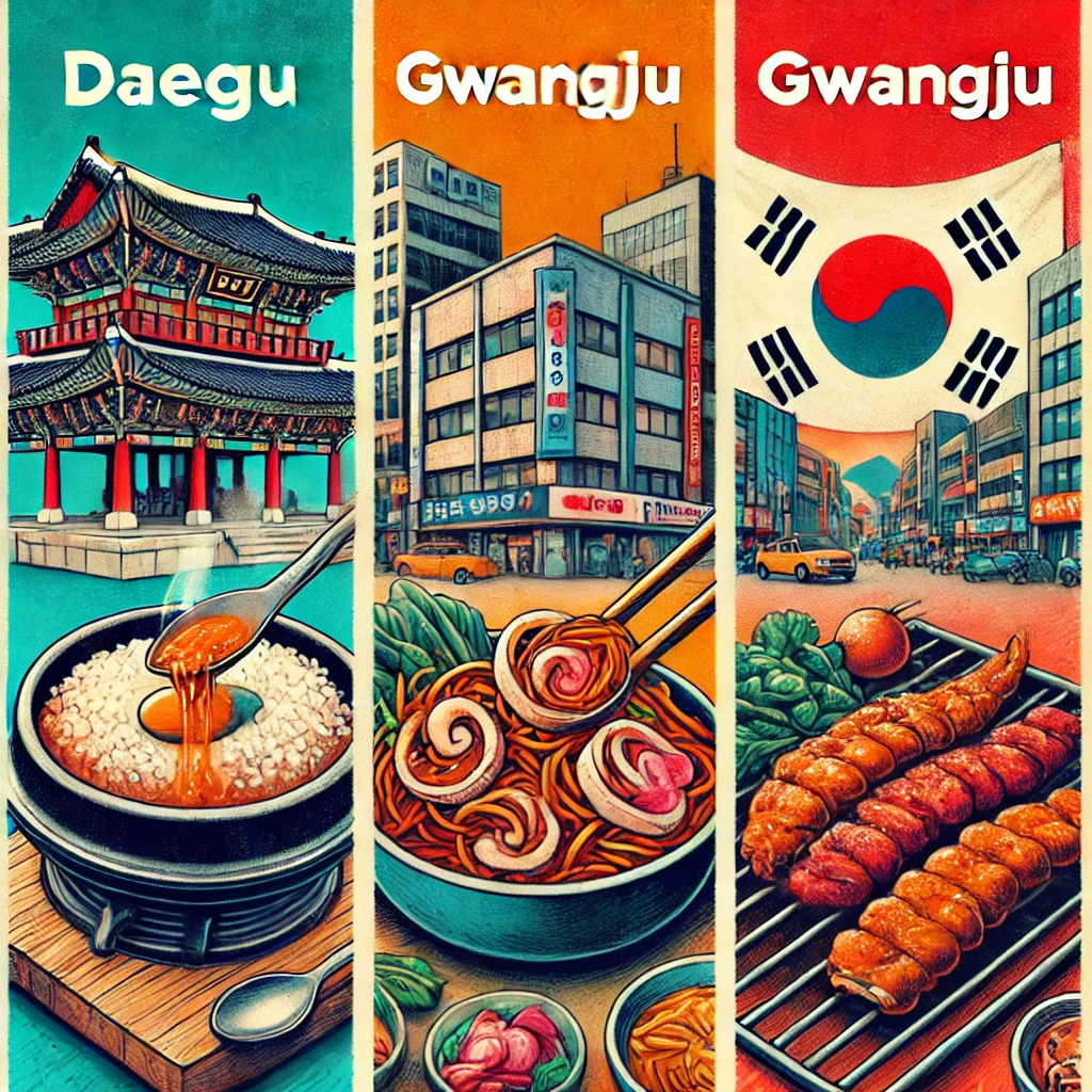 대구·광주·대전 외식업 비교에 관한 사진