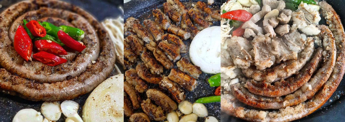 곱창구이와-모듬세트구이