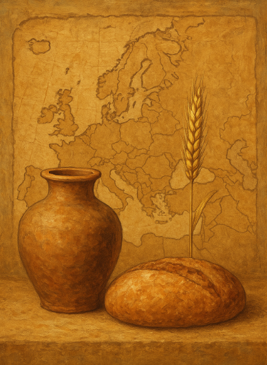 세계 맥주의 기원 관련 이미지