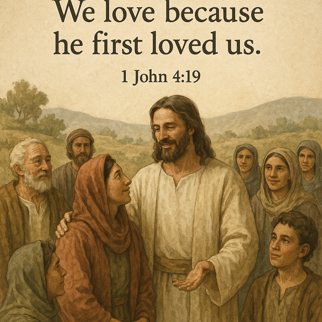 작은 믿음 요한 일서 4장 19절 우리가 사랑하는 것은